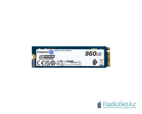 Твердотельный накопитель SSD Kingston DC2000B SEDC2000BM8/960G M.2 NVMe PCIe 4.0x4